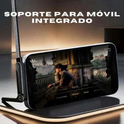 Cargador Invisible con Soporte para Móvil 2en1
