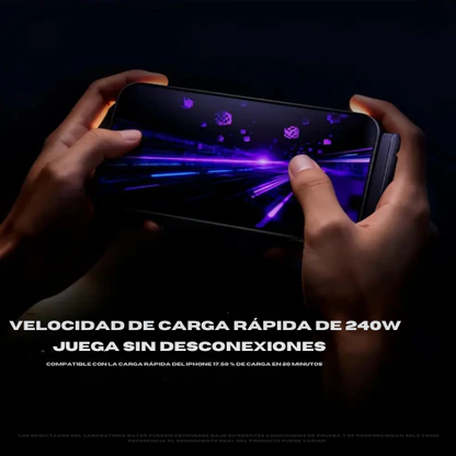 Cargador Invisible con Soporte para Móvil 2en1