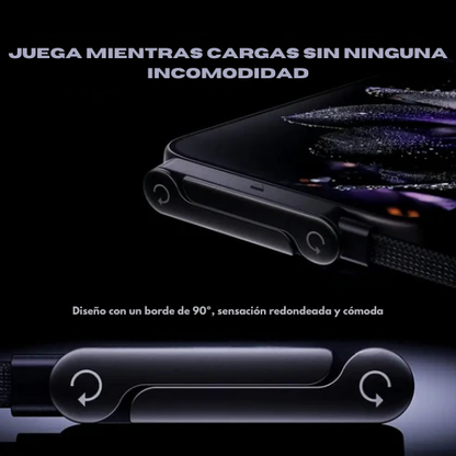 Cargador Invisible con Soporte para Móvil 2en1